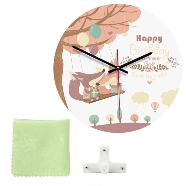 

wall clocks clock nordic animal retro modern metal fashion office room