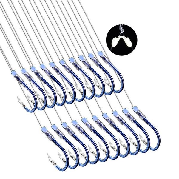 

fishing hooks 20pcs high carbon steel hook, black gold ghost tooth carp japanese style sea water anchor line