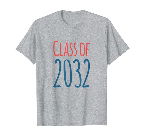 

class of 2032 hand drawn first day of school pre-k t-shirt, White;black
