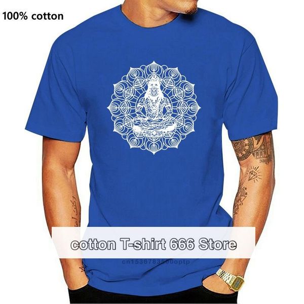 

men's t-shirts men t shirts latest o-neck shiva mandala t-shirt mens 100% cotton tees male tshirt casual short sleeve tshirts quali, White;black