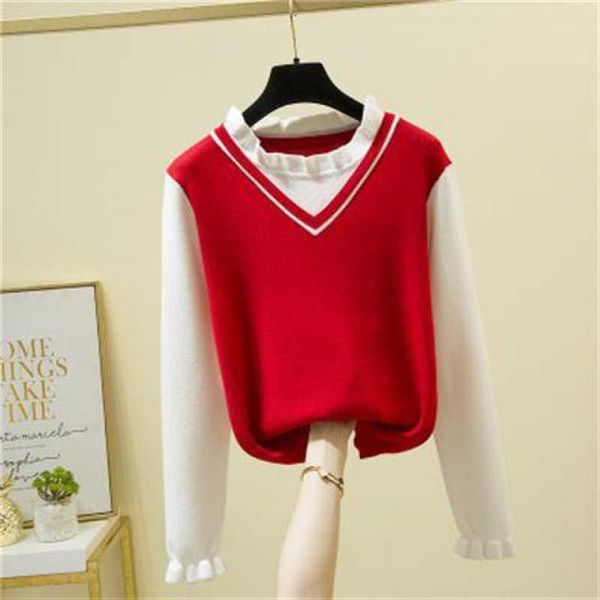 

women's sweaters autuinter european style women fashion pullovers knitted cashmere wool sweater black, White;black