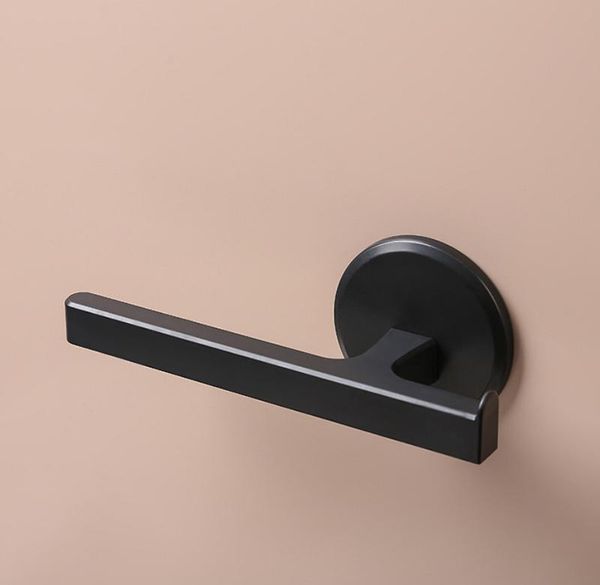 

towel racks bar simple self-adhesive punching bathroom toilet kitchen storage hanger bars