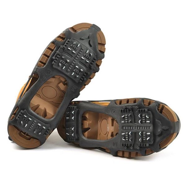 

tooth ice gripper spike for shoes outdoor anti slip climbing snow spikes crampons cleats chain grips boots cover cords, slings and web webbi