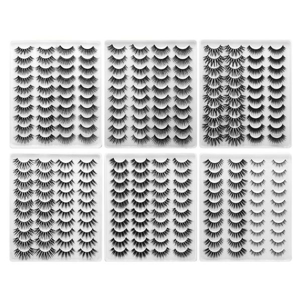 

false eyelashes 3d natural eyelash ultra-light fake lashes for eye makeup