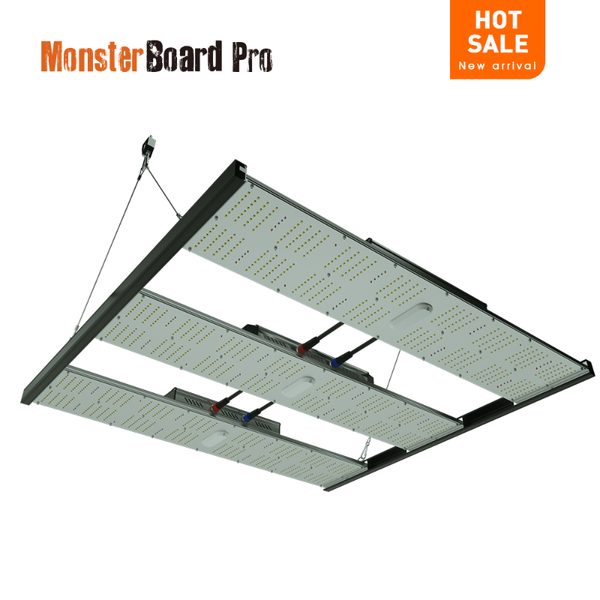 

the spreading ppfd over 5x5 led grow light 720w knob dimming + rj12 daisy chain quantum lamp geeklight monster board pro lights