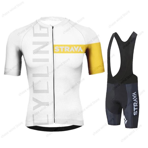 

pro cycling clothing 2021 strava mtb jersey ropa ciclista hombre bicycle clothes summer set gobikeful racing sets, Black;blue