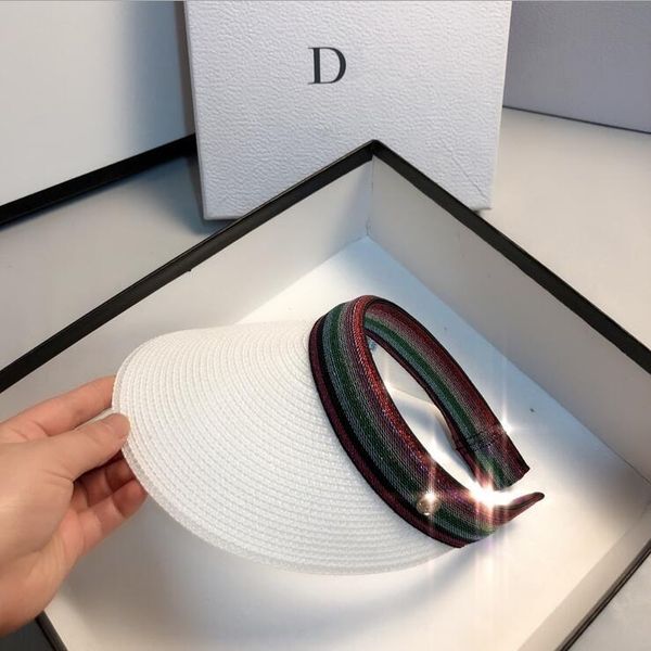 

letter empty cap casual summer visor sun mens designers hat sports women golf tennis outdoor beach headband snapback baseball hats, Blue;gray