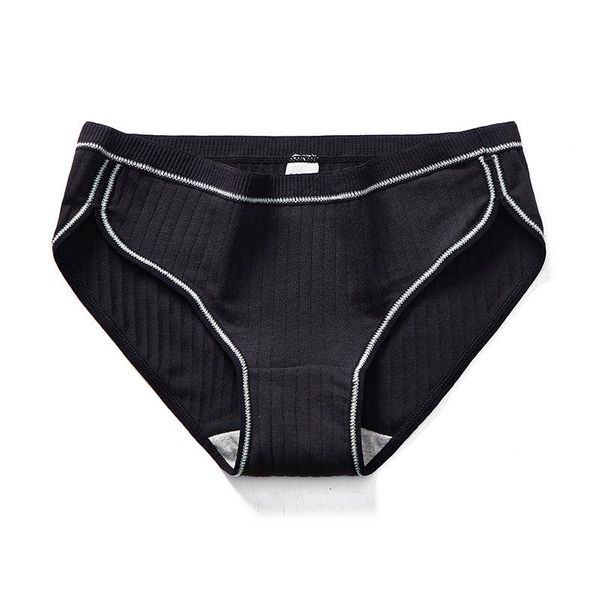 

women's panties breathable cotton for women seamless briefs plus size underwear underpants low-waist female fashion intimates xxl#d, Black;pink