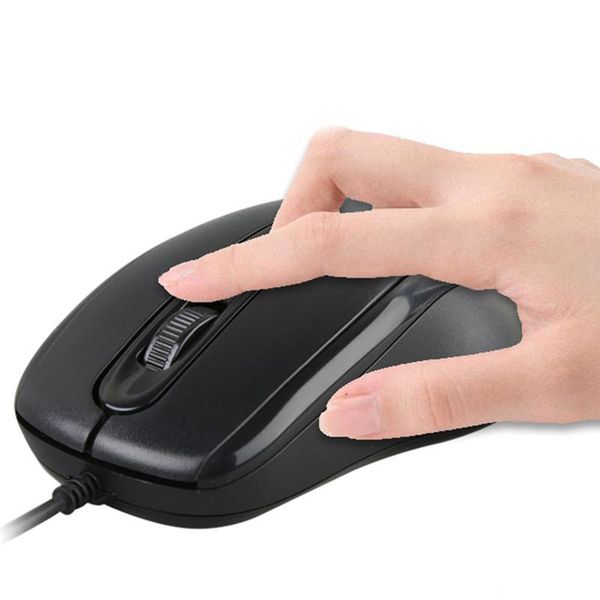 

2pcs wired mouses good computer gaming mouse usb work ergonomic office mice