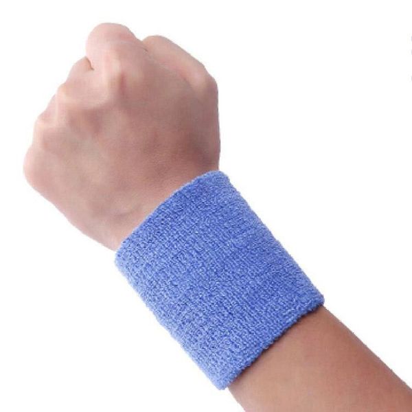

wrist support ly 10 pcs sports wristband sweat-absorbent breathable protector for fitness running, Black;red