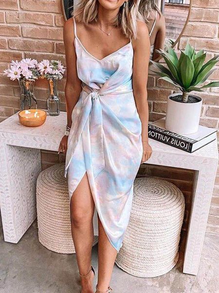 

tie dye beach dress womens tunic short wrap skirt blusas de tirantes para mujer 2021 lingerie cover up woman wea women's swimwear, White;black