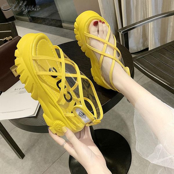 

summer roman shoes women sandals fashion vacation beach thick bottom open toe comfortable casual, Black
