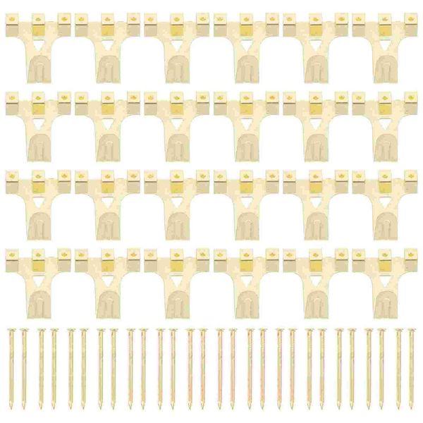 

hooks & rails 50pcs heavy duty po frame iron picture with 150pcs nails