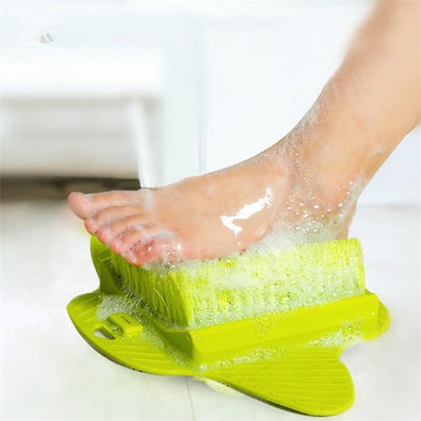 

clothing & wardrobe storage foot scrubber brush shower skin exfoliator with soft and stiff bristles dry callus sole scrub feet cleaner for b