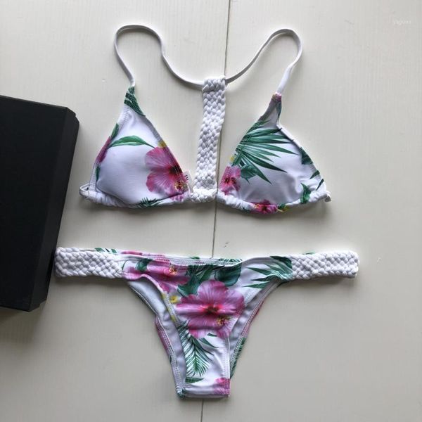 

push up bikinis set swimwear women swimsuits bathing suit biquini print beach wear bikini 2021 lyc90 women's, White;black