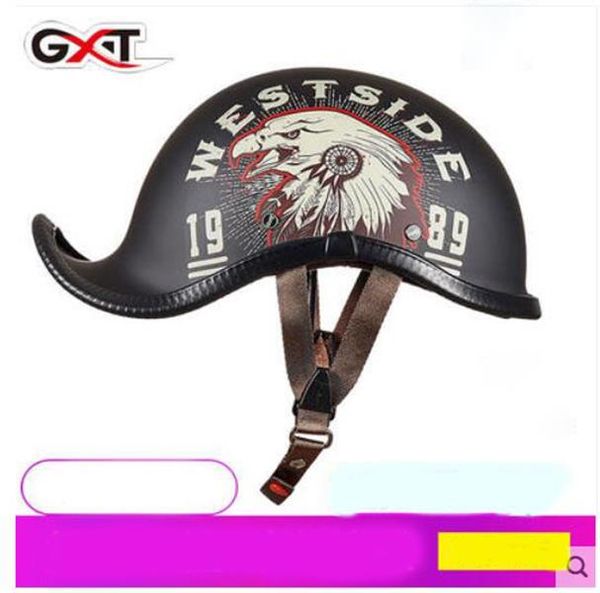 

gxt motorcycle electric bike summer retro helmet unisex