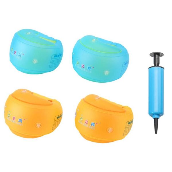 

life vest & buoy inflatable kids arm float children sleeves swimming ring portable swim trainer armbands circle toys pool accessories