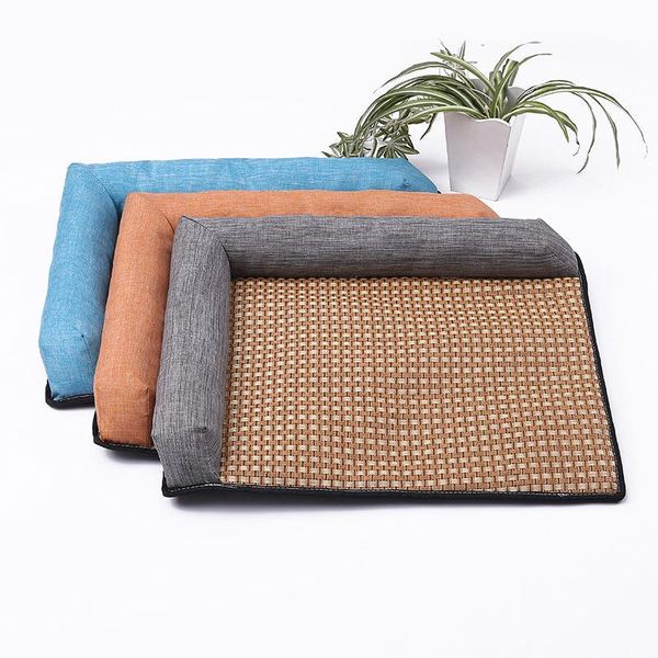 

kennels & pens luxury large dog bed sofa cat pet cushion mat for big dogs l shaped chaise lounge beds