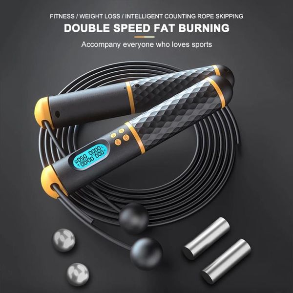 

jump ropes digital counting wireles rope cordless skipping speed for boxing training weight loss home exercise workout