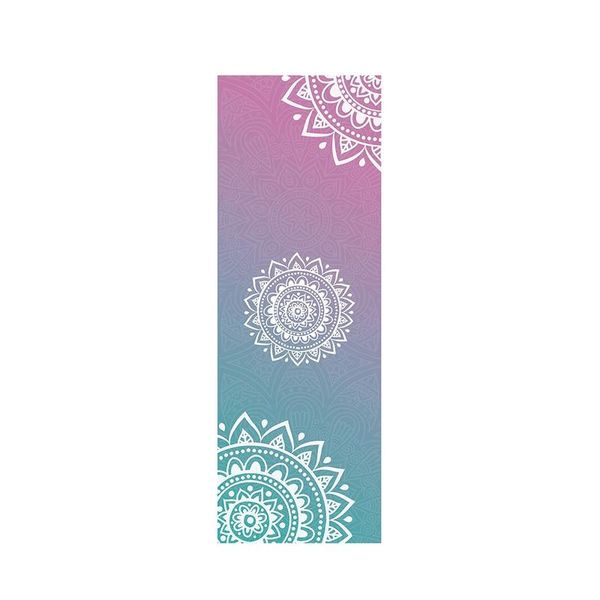 

yoga towel,mat towel with smart corner pockets and elastic loop,non slip for bikram,pilate,fitness 01911 blankets