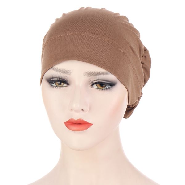 New Women's Hijabs Mulheres Chapéu Floral Índia bonés Muçulmanos Chapéus Hairnet Chemo Cap Flor Bonnet Beanie para Mulheres Acessórios De Cabelo