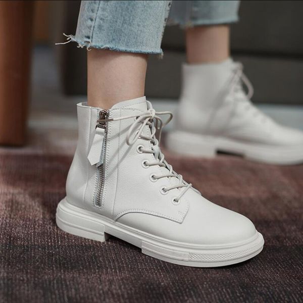 

boots italian brand designer womens luxury fashion ankle genuine leather shoes banquet prom cowboy boot chaussures femme botas, Black