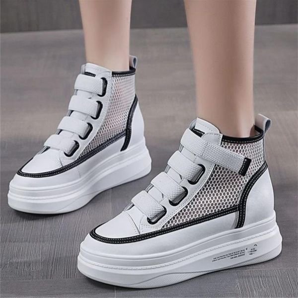

dress shoes women summer cow leather platform sandals high fashion sneakers chunky oxfords ankle boots breathable shoe 34 35 36 37 38 39, Black
