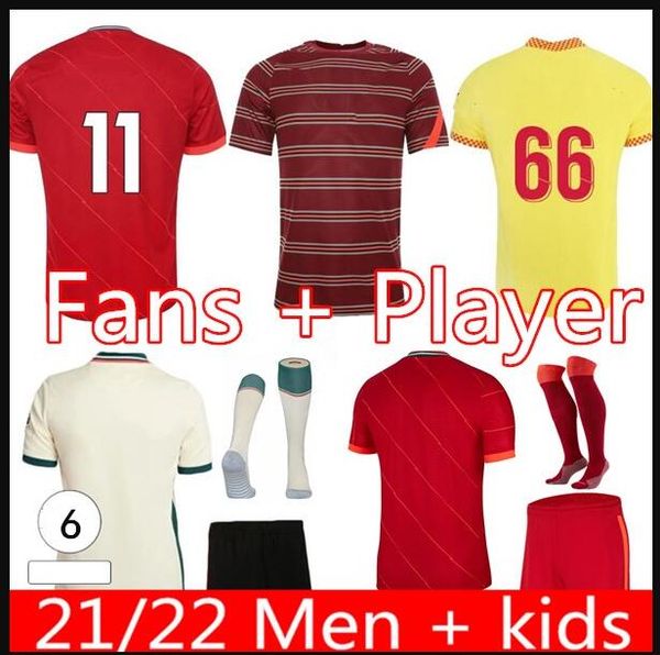 

20 21 22 mens kids kit football jerseys maillot de foot soccer jersey football shirt 2021 2022 home away camiseta futbol futebol player f, Black;yellow