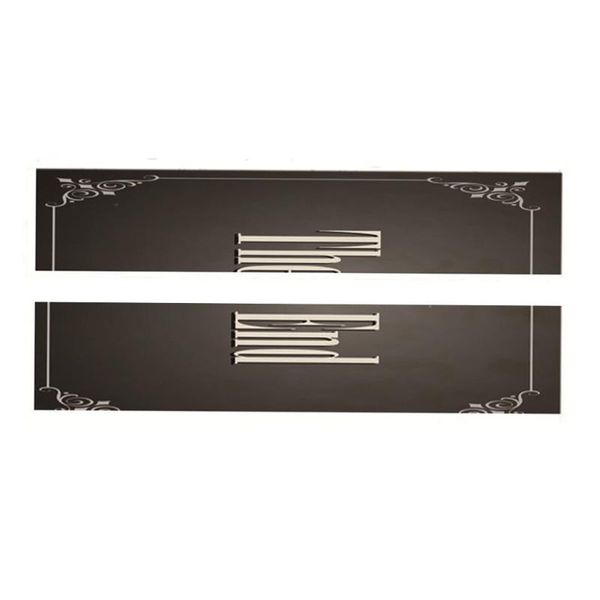 

wall stickers 1 pair nordic style door durable self-adhesive decal for home