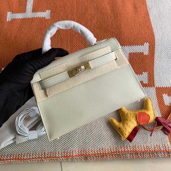 

mini fashion palm pattern epsom leather bag zly