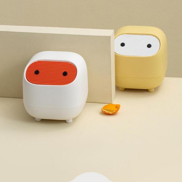 

waste bins garbage organizer detachable press-type cover mini trash can for kitchen counteroffice supplies desksmall bin