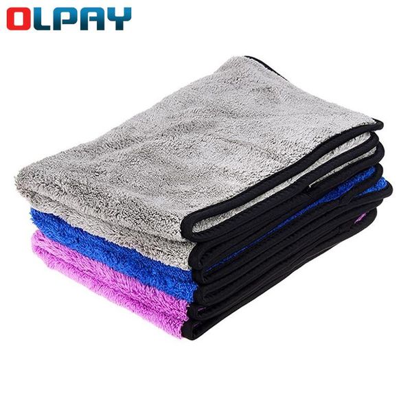 

towel polishing cloths gloves car cleaning dry microfiber super absorbent polisher auto wash cloth cleaner tool gray/blue/purple