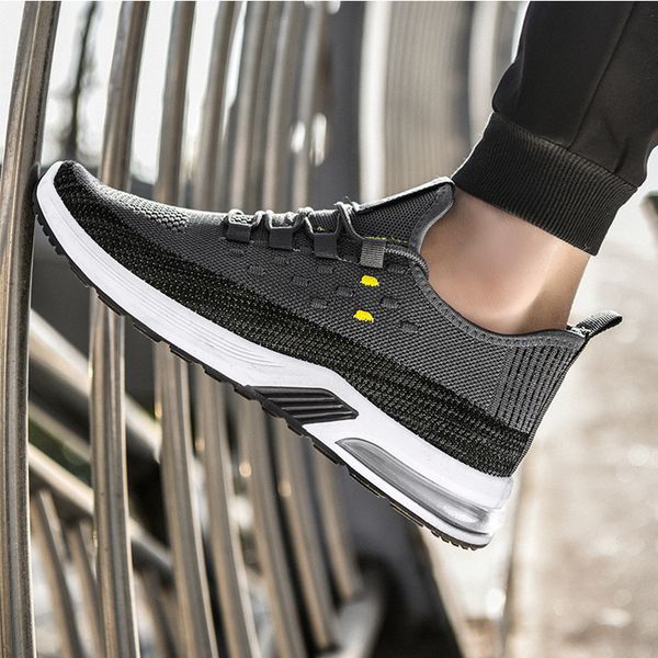 

2021 fashion running shoes for men women black white brown gray mens womens shoe comfortable breathable trainers sports sneakers size 39-44