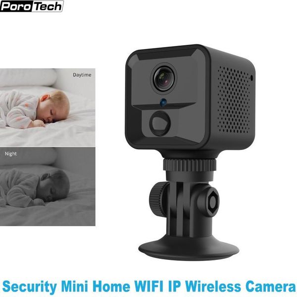 

mini home security ip camera wi-fi wireless 1080p network surveillance wifi pir night vision 8 hours baby monitor cameras