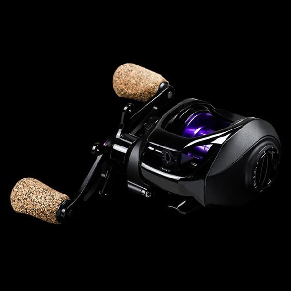 

baitcasting fishing reel 7.2:1 right left hand metal spool 5.5kg max drag magnetic system saltwater reels