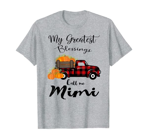 

my greatest blessings call me mimi t-shirt, White;black