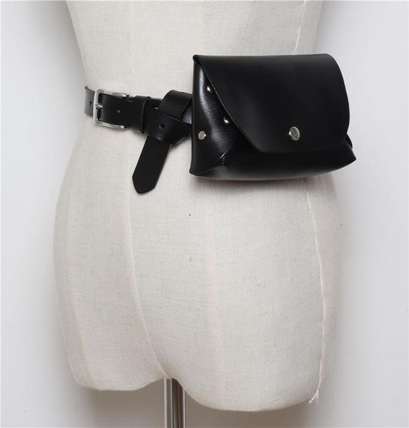 

waist bags 2021 leather belt bag phone fur fanny pack