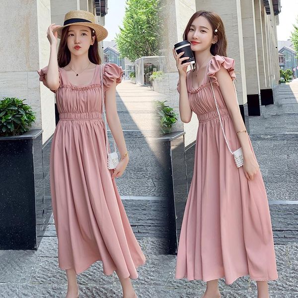 

maternity dresses summer dress mom pregnant woman skirt stylish women, White