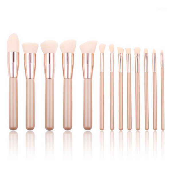 

pink make up brush set 14pcs good quality sell1