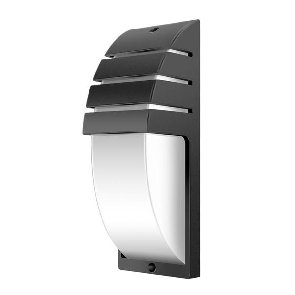 

outdoor wall lamps waterproof 12w led porch light black aluminium lamp garden courtyard corridor balcony sconce ac110v 220v