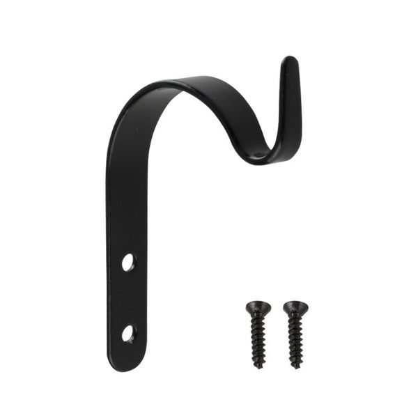 

hooks & rails 4pcs rustic with screws wall outdoor garden heavy duty for hanging plants lantern home decor strong bag storage iron