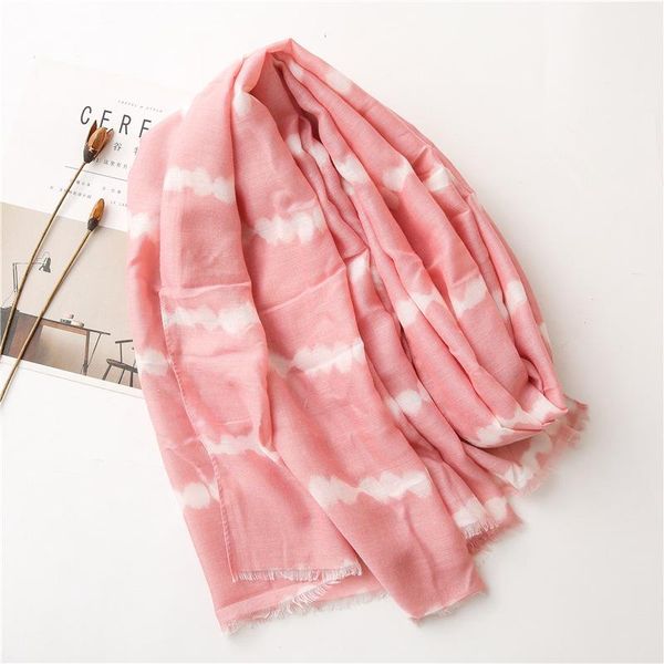 

scarves cotton hijab scarf for women foulard lady pashmina muslim headband viscose fashion pink striped femme casual, Blue;gray