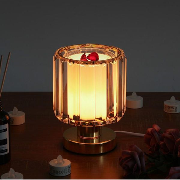 

fragrance lamps electric metal incense burner lamp night light bedside incenso cascata household products ef50ib