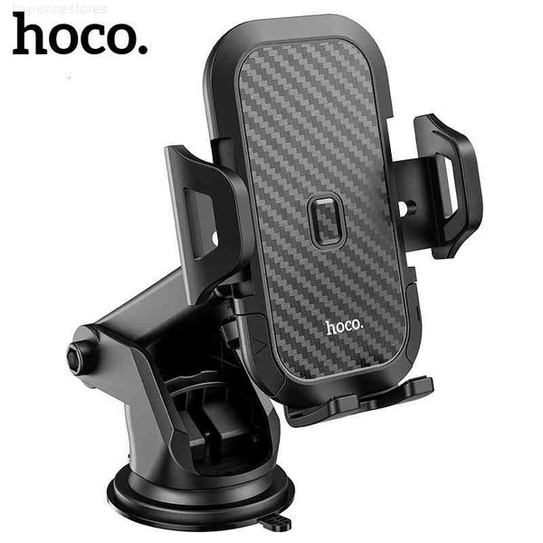 

cell phone mounts hoco / haoku ca76 one touch center console car holder mobile gm windshield