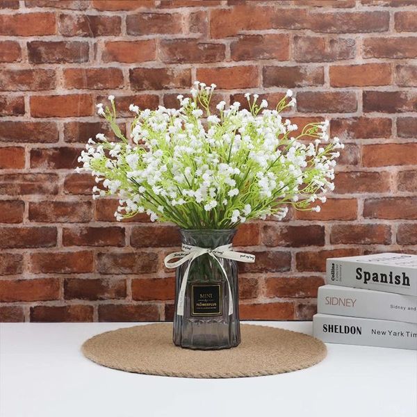 

decorative flowers & wreaths artificial gypsophila home wedding decoration holding plastic