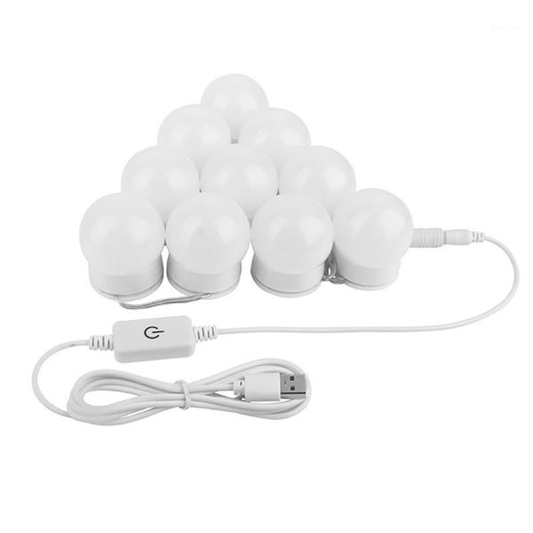

makeup mirror vanity led light adjustable bulbs kit 10 cosmetic make up mirrors bulb brightness beauty mirror1