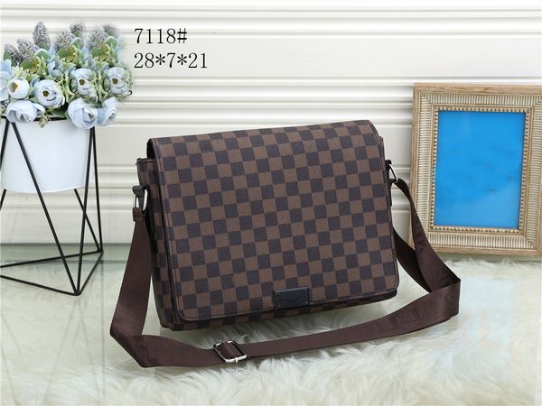 

designers single shoulder bag european and american fashion men's messenger bags of designer men handbags luxurys wallet