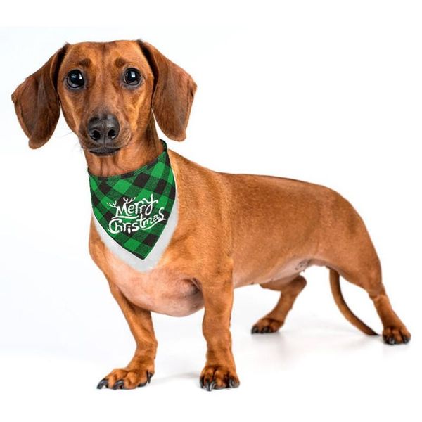 

dog apparel christmas bandana for small cat puppy bandanas scarf holiday accessories pet supplies