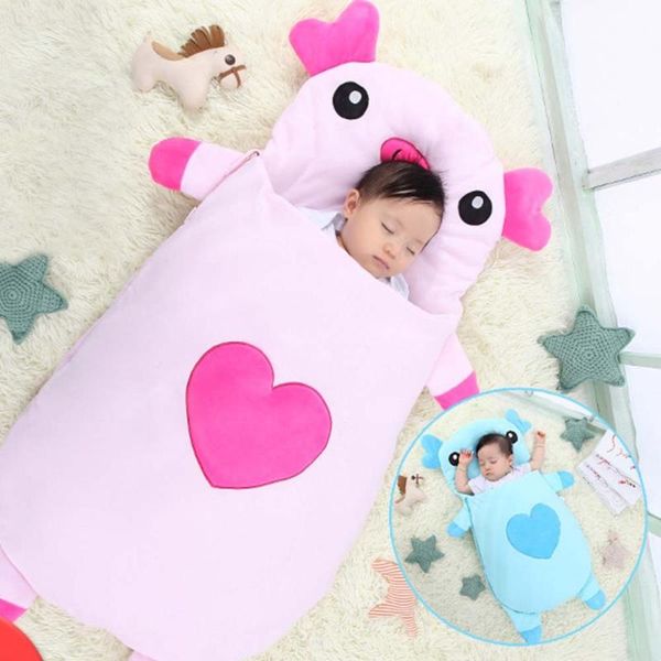

pig design baby sleeping bag winter infant blanket stroller warm swaddle wrap bags
