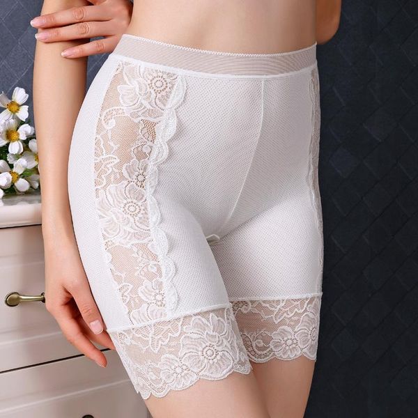 

women's shapers summer women panties seamless safety short pants high waist stretch shorts briefs slimming underwear woman lingerie, Black;white